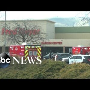 1 dead in shooting at grocery store, suspect at large