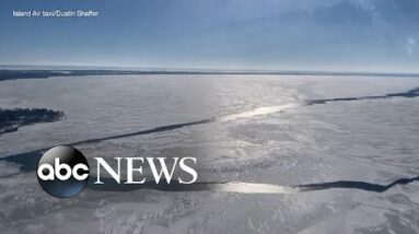 18 rescued on Lake Erie after ice breaks away