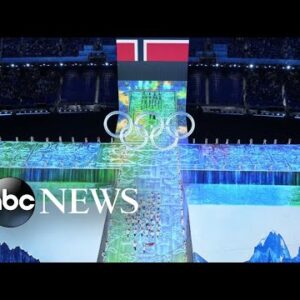 2022 Winter Olympics begin with dazzling opening ceremonies