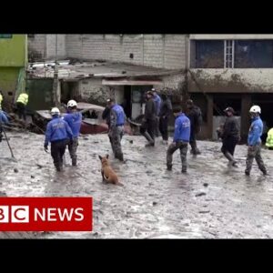 At least 22 people dead in Ecuador landslide -BBC News