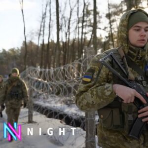 On Ukraine’s border as tensions escalate with Russia - BBC Newsnight