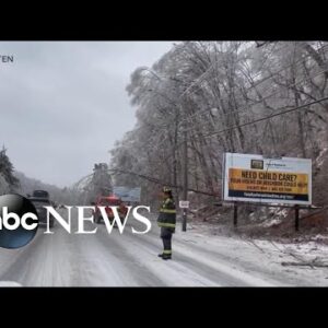 Powerful winter storm system pushes into Northeast