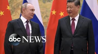 Putin meets with Chinese president as Ukraine tensions rise I GMA