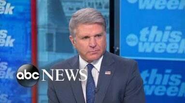 'I do not agree' with RNC statement referring to violent protesters: McCaul | ABC News
