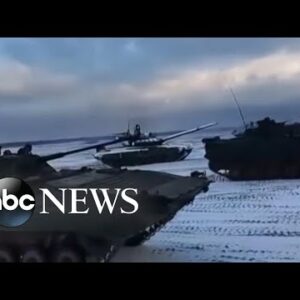 Russia, Belarus conduct military drills amid Ukraine tensions I ABCNL