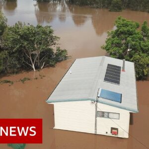 Australian floods cut off outback towns and major supply routes - BBC News