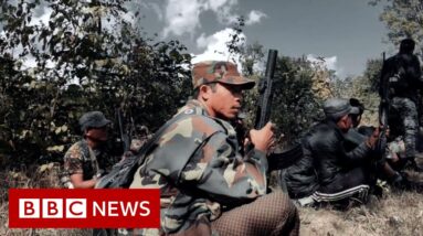The deadly battles that tipped Myanmar into civil war - BBC News