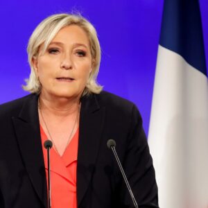 markets skittish as far-right candidate Le Pen closes gap